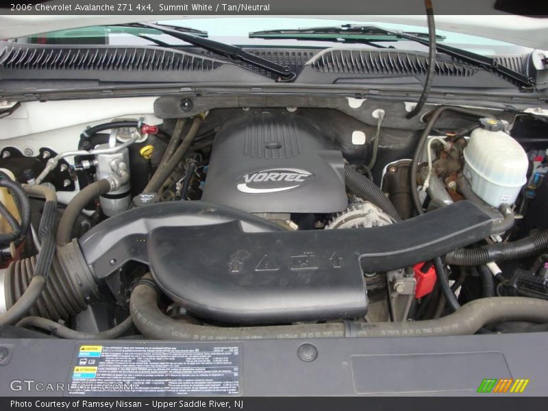Summit White / Tan/Neutral 2006 Chevrolet Avalanche Z71 4x4