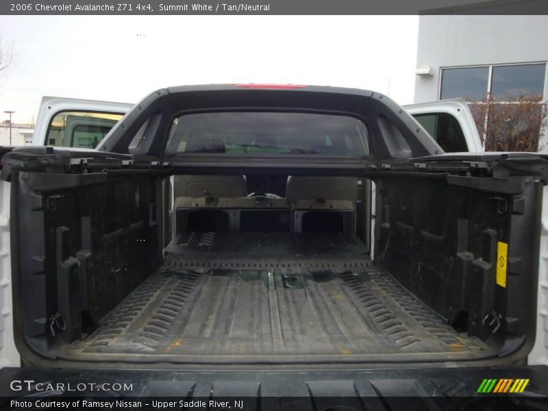 Summit White / Tan/Neutral 2006 Chevrolet Avalanche Z71 4x4