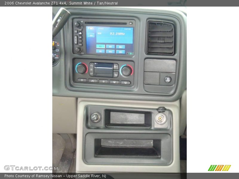 Summit White / Tan/Neutral 2006 Chevrolet Avalanche Z71 4x4
