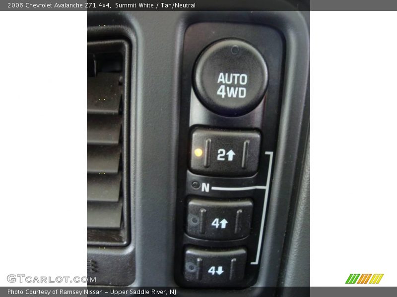 Summit White / Tan/Neutral 2006 Chevrolet Avalanche Z71 4x4