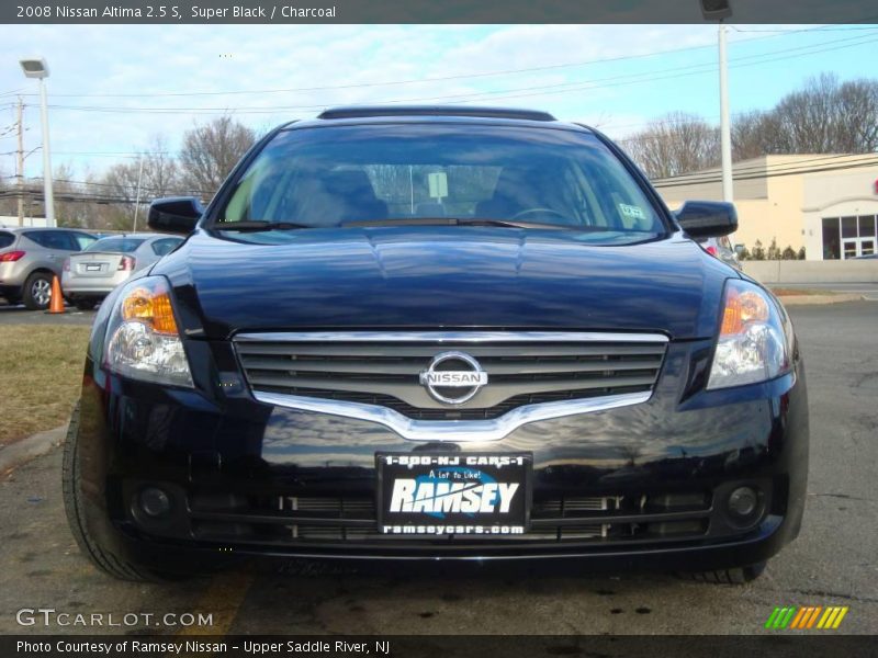 Super Black / Charcoal 2008 Nissan Altima 2.5 S