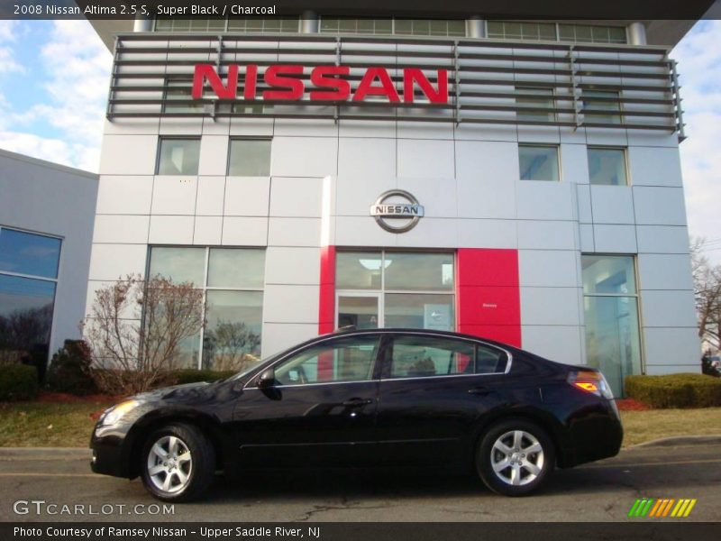 Super Black / Charcoal 2008 Nissan Altima 2.5 S