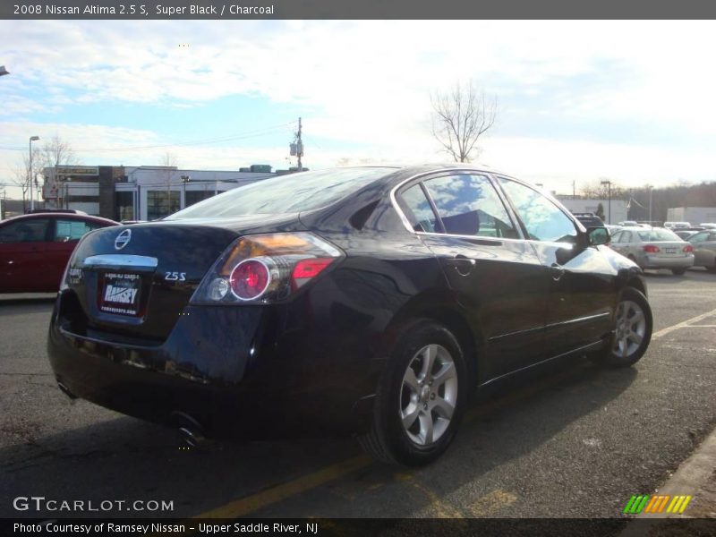 Super Black / Charcoal 2008 Nissan Altima 2.5 S