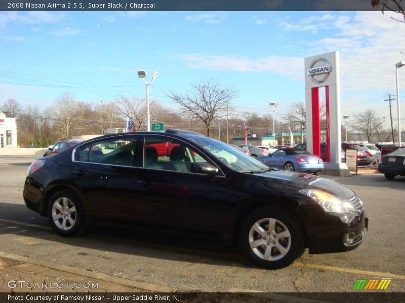 Super Black / Charcoal 2008 Nissan Altima 2.5 S