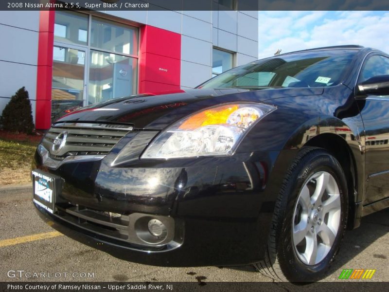 Super Black / Charcoal 2008 Nissan Altima 2.5 S