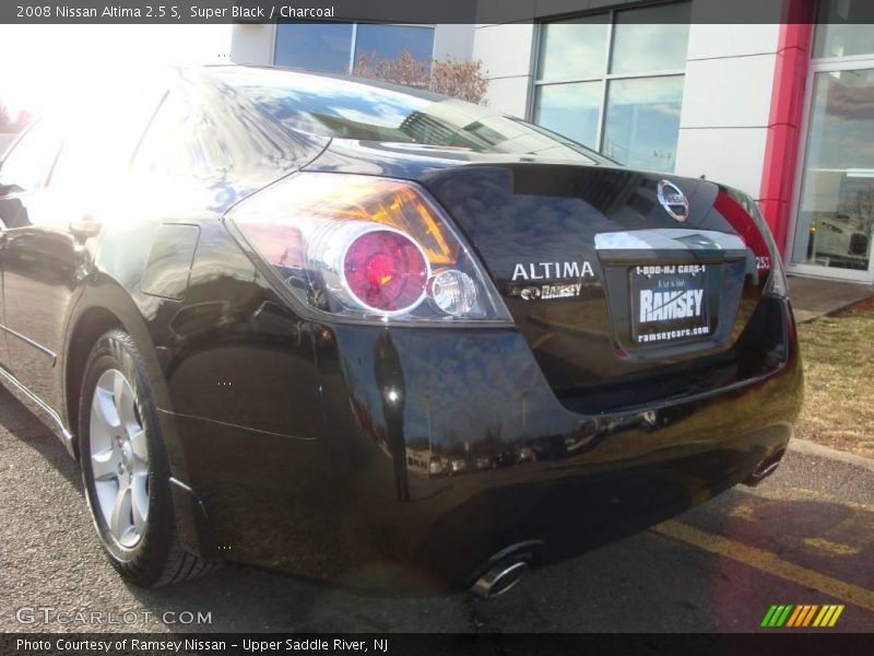 Super Black / Charcoal 2008 Nissan Altima 2.5 S