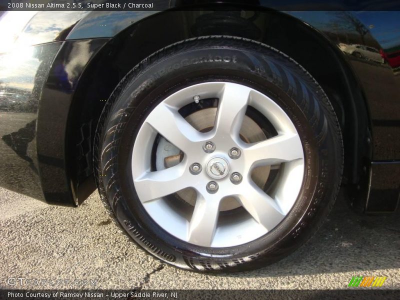 Super Black / Charcoal 2008 Nissan Altima 2.5 S