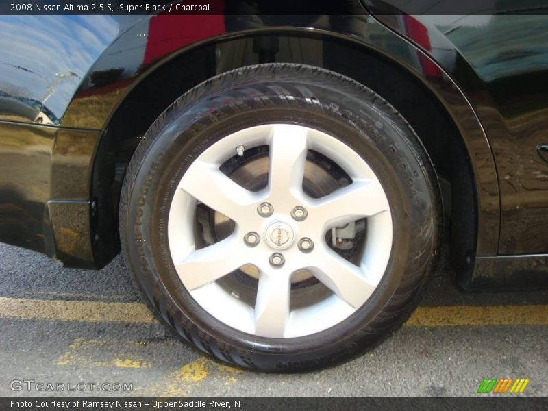 Super Black / Charcoal 2008 Nissan Altima 2.5 S