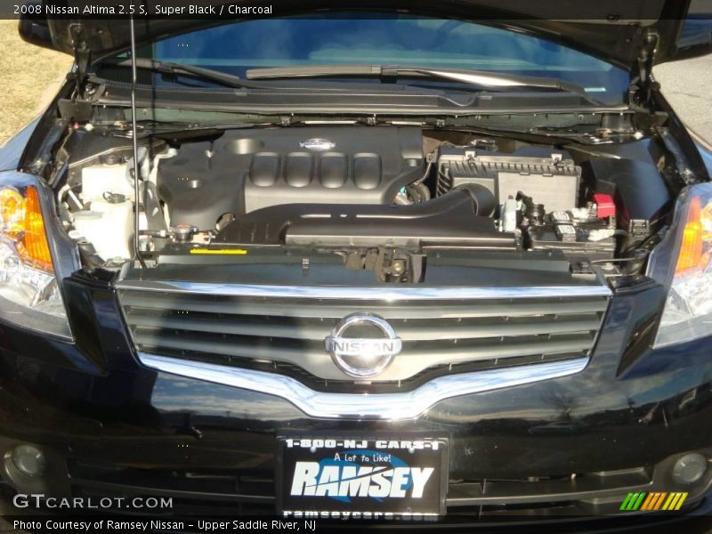 Super Black / Charcoal 2008 Nissan Altima 2.5 S