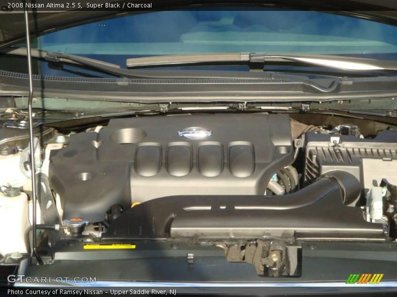 Super Black / Charcoal 2008 Nissan Altima 2.5 S