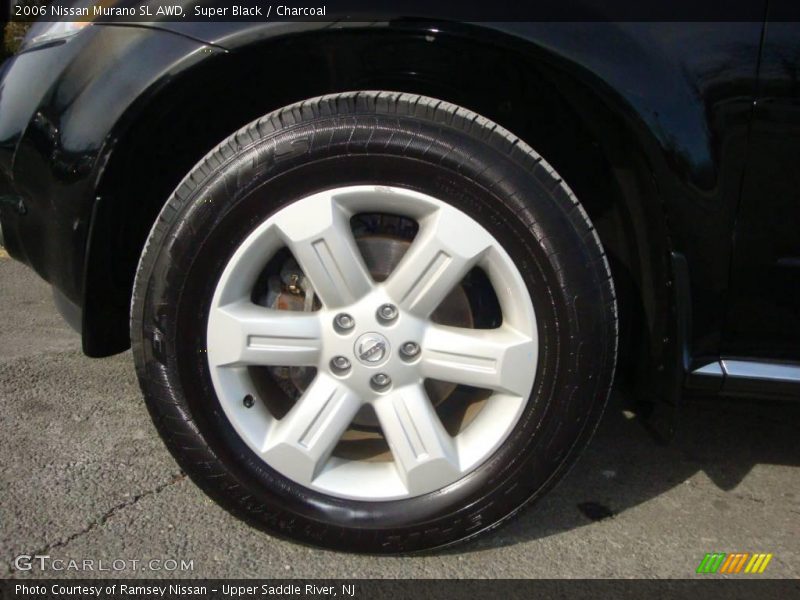 Super Black / Charcoal 2006 Nissan Murano SL AWD