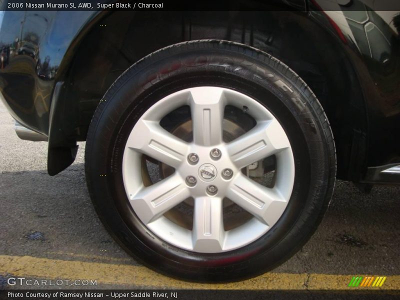 Super Black / Charcoal 2006 Nissan Murano SL AWD
