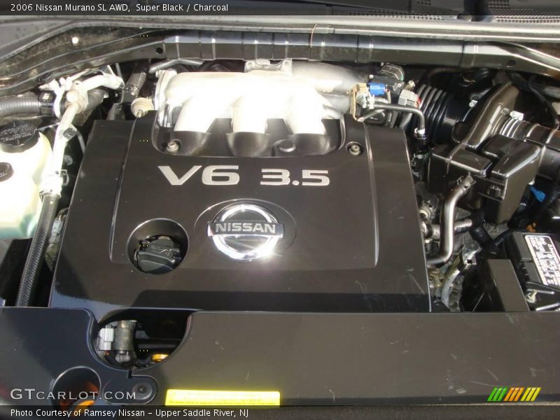 Super Black / Charcoal 2006 Nissan Murano SL AWD