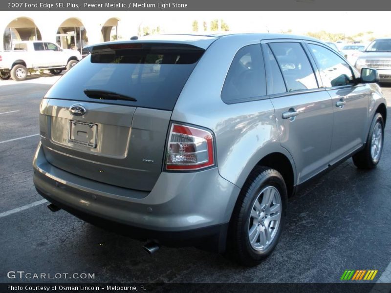 Pewter Metallic / Medium Light Stone 2007 Ford Edge SEL Plus
