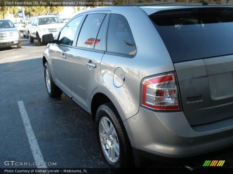 Pewter Metallic / Medium Light Stone 2007 Ford Edge SEL Plus
