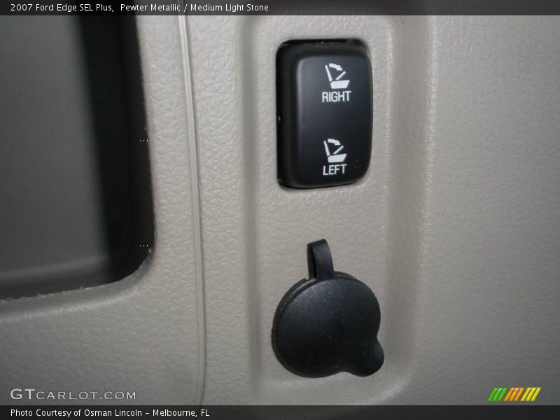 Pewter Metallic / Medium Light Stone 2007 Ford Edge SEL Plus