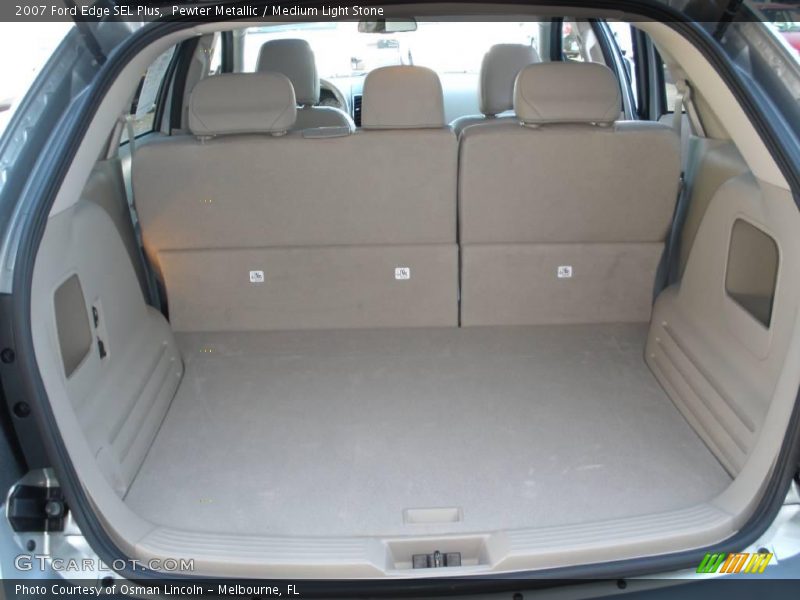 Pewter Metallic / Medium Light Stone 2007 Ford Edge SEL Plus