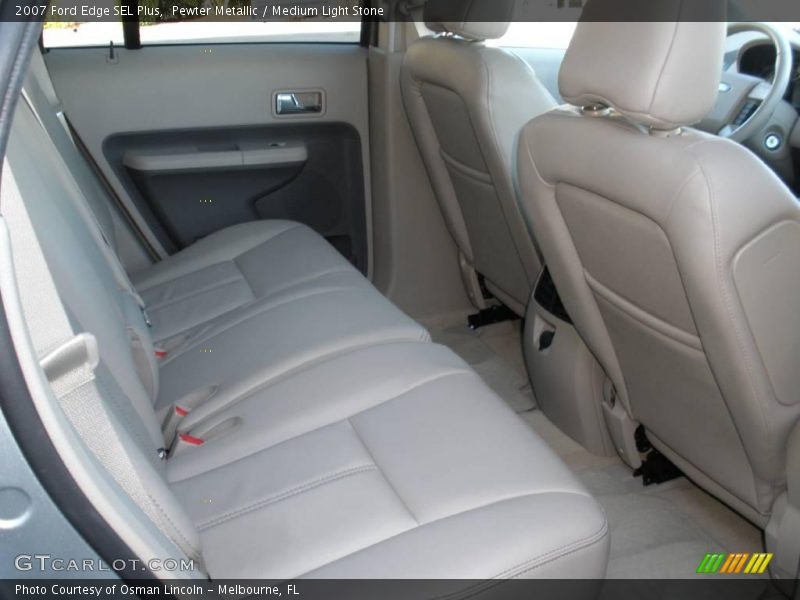 Pewter Metallic / Medium Light Stone 2007 Ford Edge SEL Plus