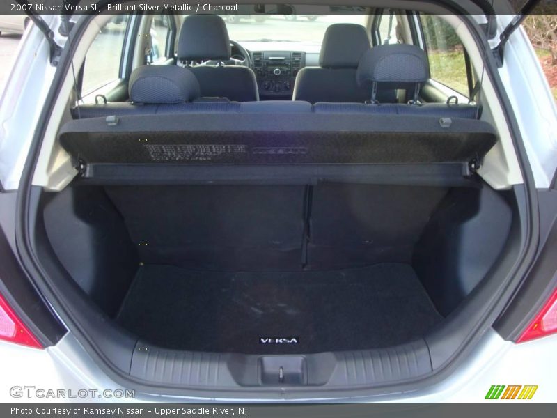 Brilliant Silver Metallic / Charcoal 2007 Nissan Versa SL