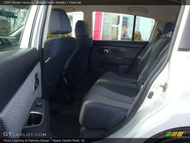 Brilliant Silver Metallic / Charcoal 2007 Nissan Versa SL