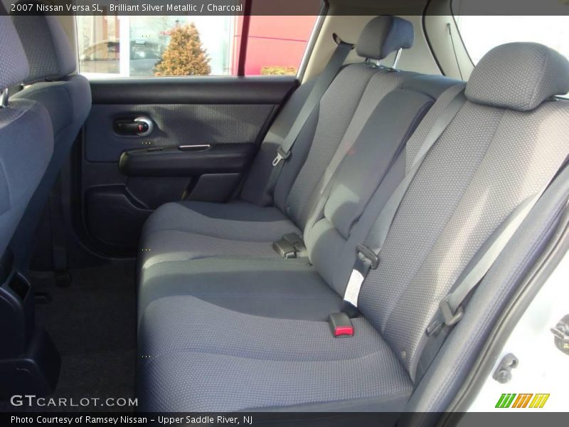Brilliant Silver Metallic / Charcoal 2007 Nissan Versa SL