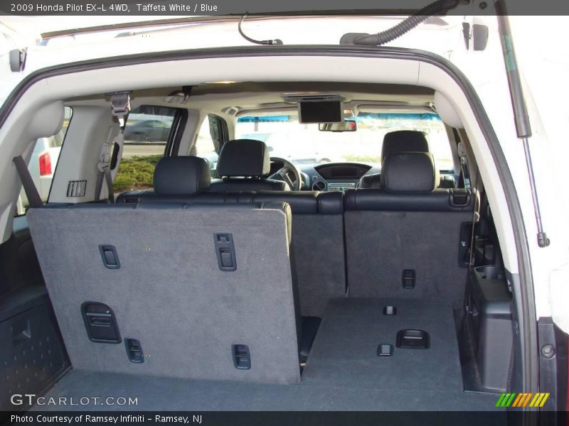 Taffeta White / Blue 2009 Honda Pilot EX-L 4WD