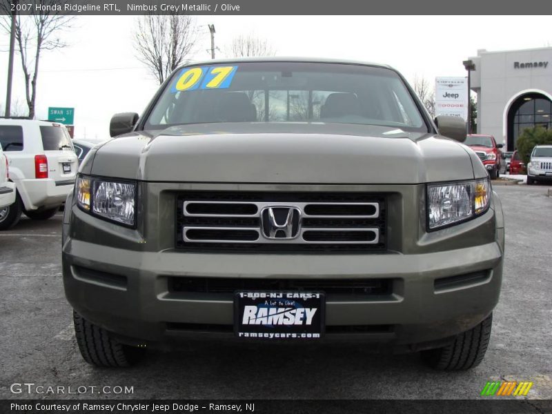 Nimbus Grey Metallic / Olive 2007 Honda Ridgeline RTL