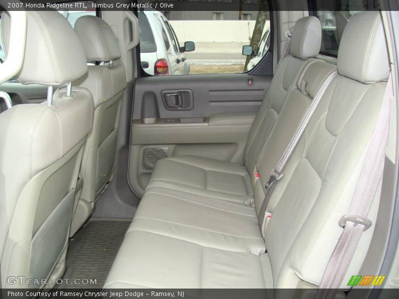 Nimbus Grey Metallic / Olive 2007 Honda Ridgeline RTL
