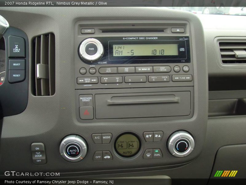 Nimbus Grey Metallic / Olive 2007 Honda Ridgeline RTL