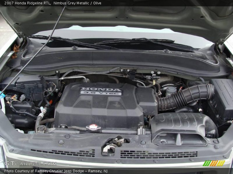 Nimbus Grey Metallic / Olive 2007 Honda Ridgeline RTL