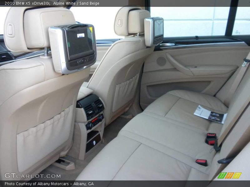 Alpine White / Sand Beige 2010 BMW X5 xDrive30i