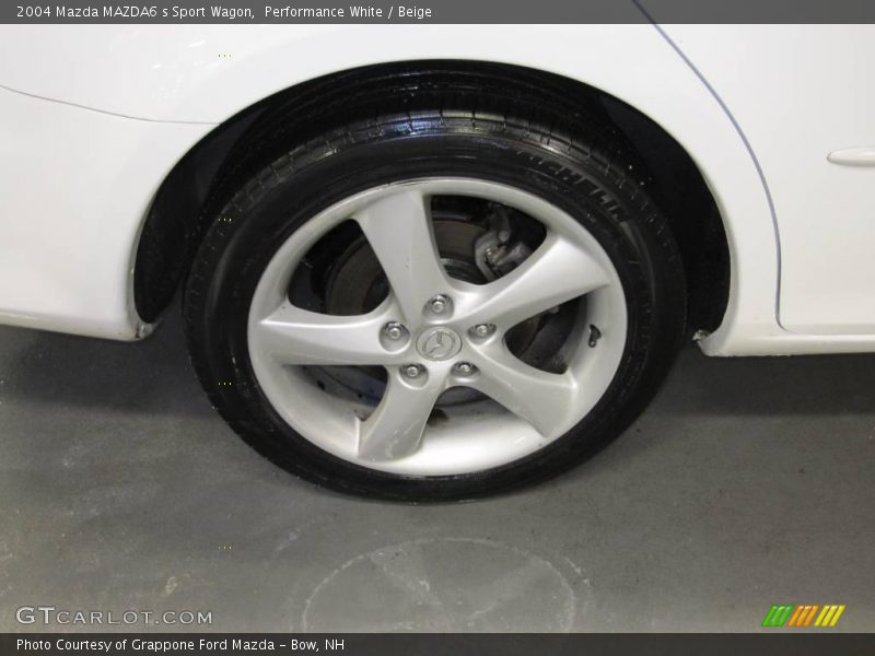 Performance White / Beige 2004 Mazda MAZDA6 s Sport Wagon