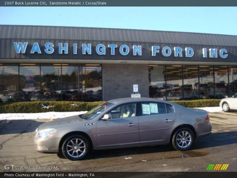 Sandstone Metallic / Cocoa/Shale 2007 Buick Lucerne CXL