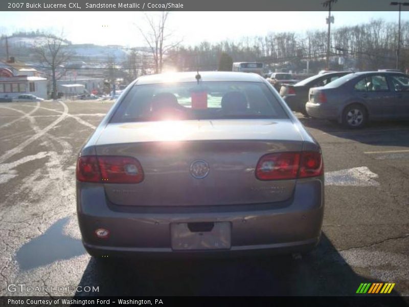 Sandstone Metallic / Cocoa/Shale 2007 Buick Lucerne CXL