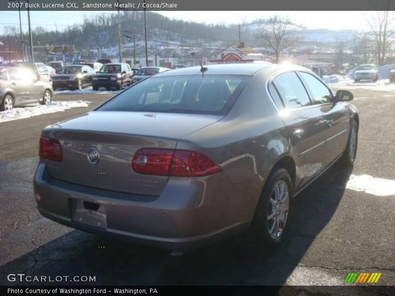 Sandstone Metallic / Cocoa/Shale 2007 Buick Lucerne CXL