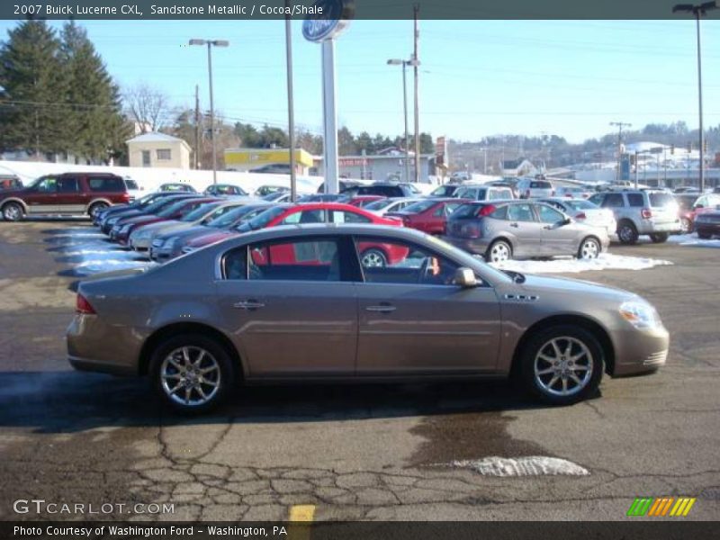 Sandstone Metallic / Cocoa/Shale 2007 Buick Lucerne CXL