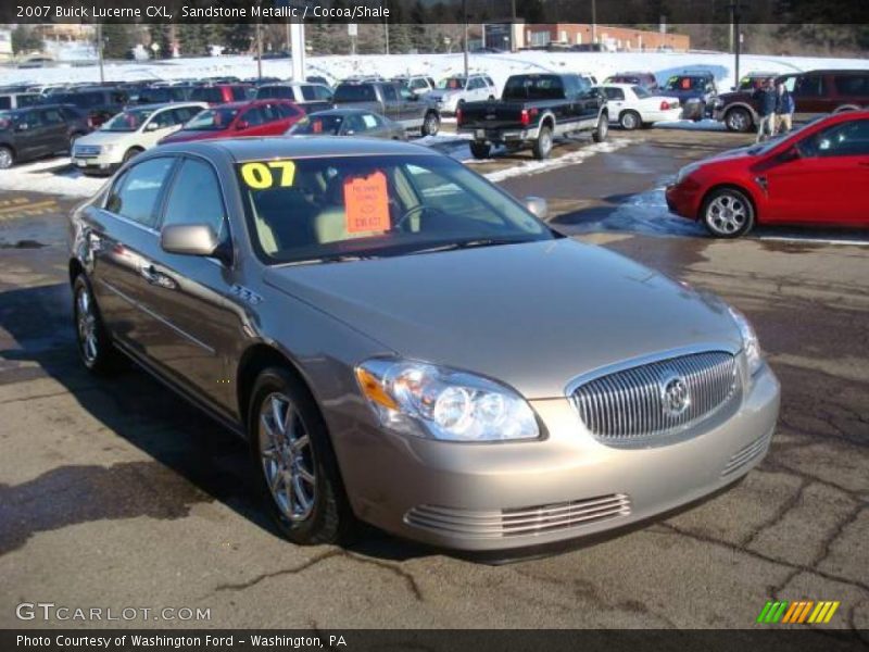Sandstone Metallic / Cocoa/Shale 2007 Buick Lucerne CXL