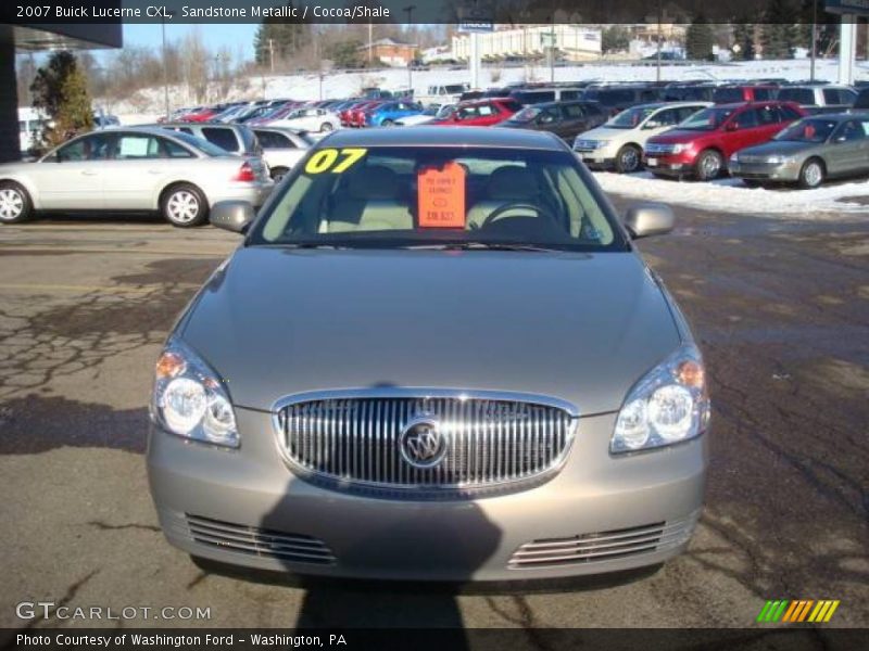 Sandstone Metallic / Cocoa/Shale 2007 Buick Lucerne CXL