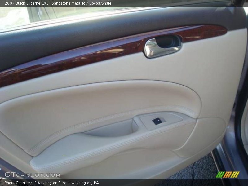 Sandstone Metallic / Cocoa/Shale 2007 Buick Lucerne CXL