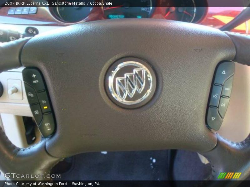 Sandstone Metallic / Cocoa/Shale 2007 Buick Lucerne CXL