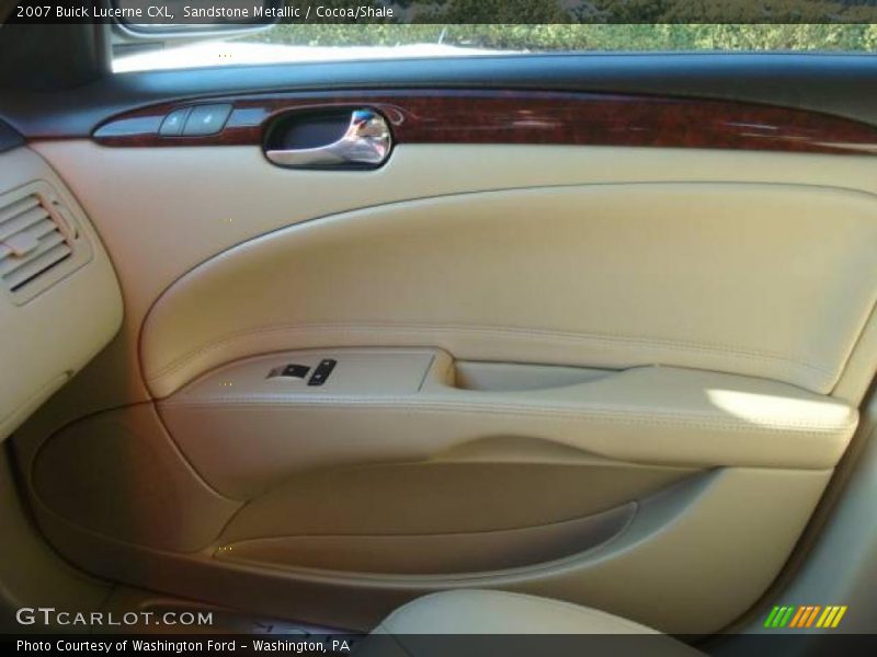 Sandstone Metallic / Cocoa/Shale 2007 Buick Lucerne CXL