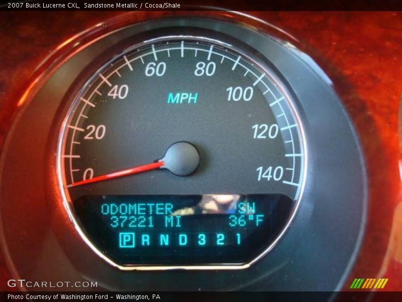 Sandstone Metallic / Cocoa/Shale 2007 Buick Lucerne CXL
