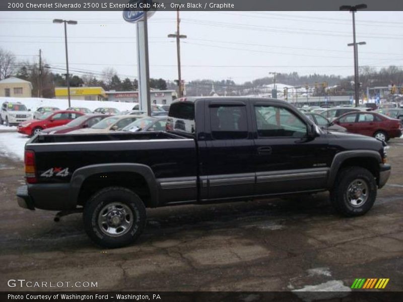 Onyx Black / Graphite 2000 Chevrolet Silverado 2500 LS Extended Cab 4x4