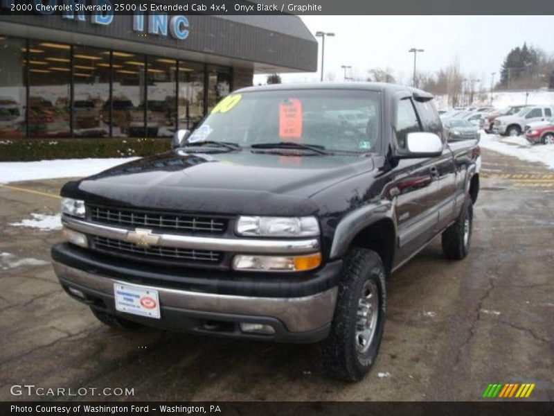 Onyx Black / Graphite 2000 Chevrolet Silverado 2500 LS Extended Cab 4x4
