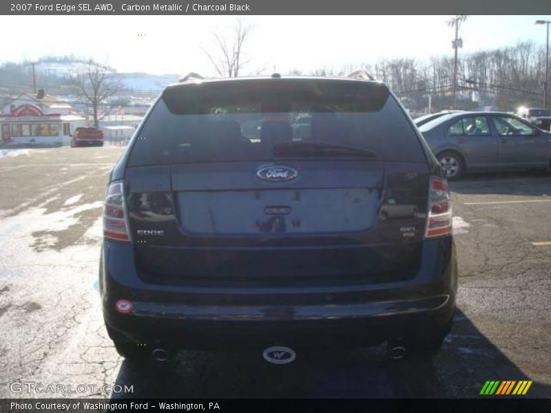 Carbon Metallic / Charcoal Black 2007 Ford Edge SEL AWD
