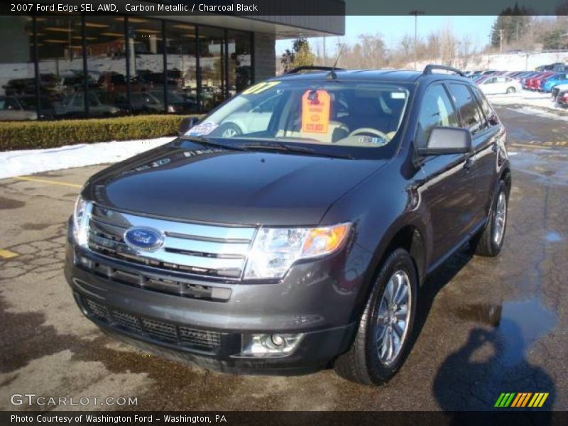 Carbon Metallic / Charcoal Black 2007 Ford Edge SEL AWD