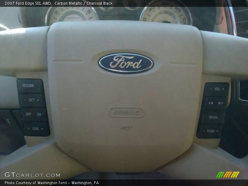 Carbon Metallic / Charcoal Black 2007 Ford Edge SEL AWD