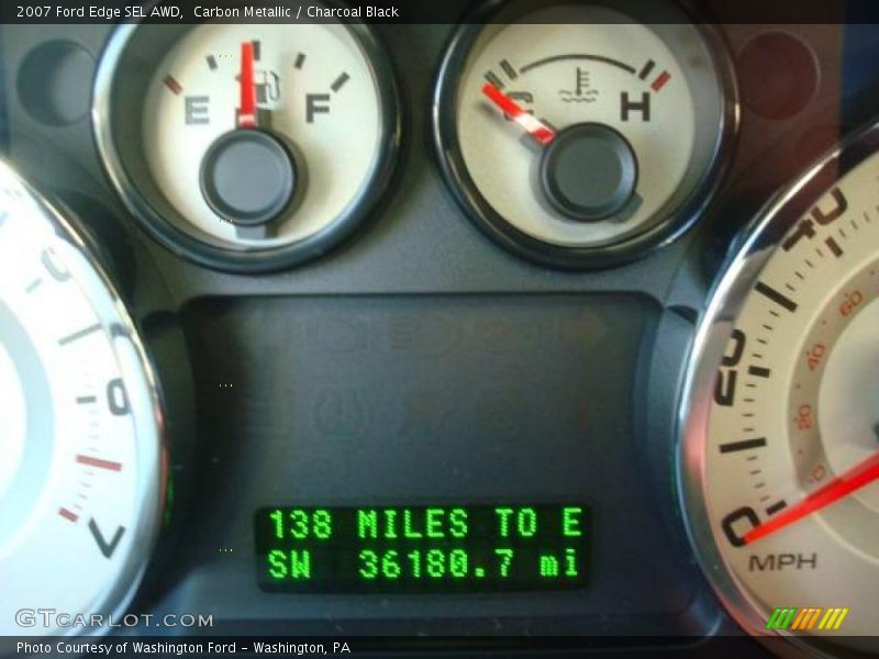 Carbon Metallic / Charcoal Black 2007 Ford Edge SEL AWD