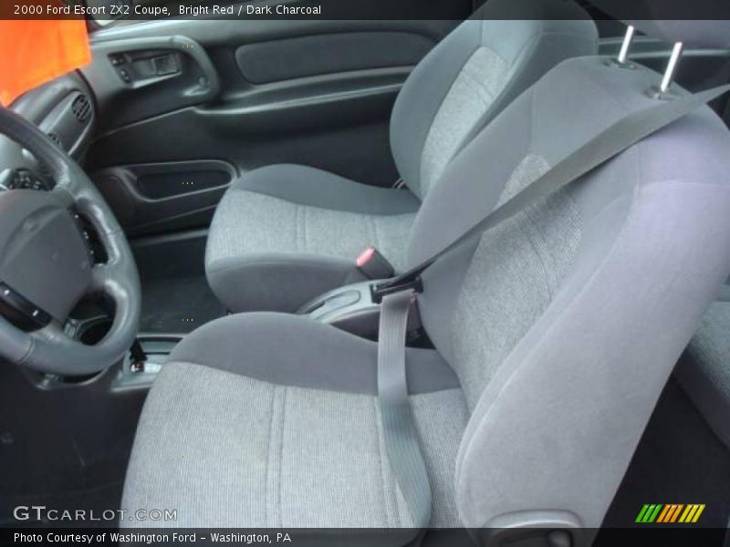 Bright Red / Dark Charcoal 2000 Ford Escort ZX2 Coupe