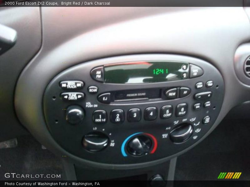 Bright Red / Dark Charcoal 2000 Ford Escort ZX2 Coupe